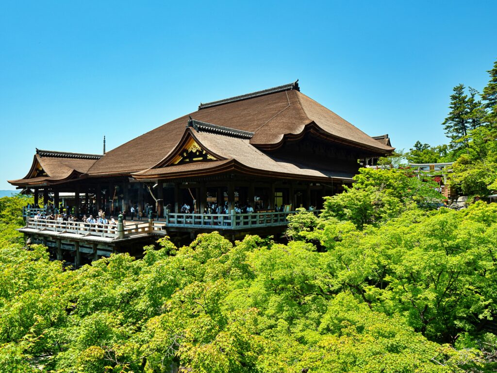 清水寺　清水の舞台